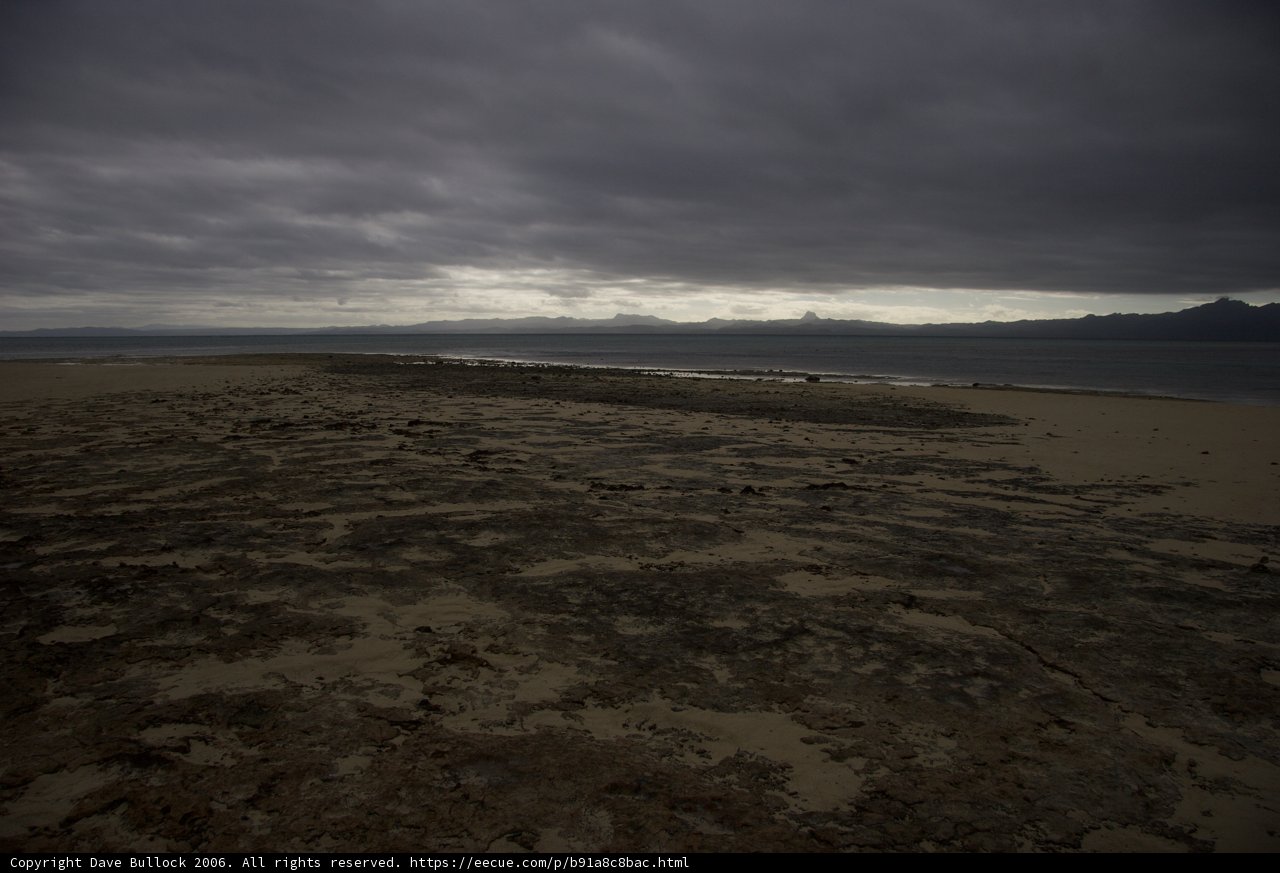 Cloudy Day at the Beach