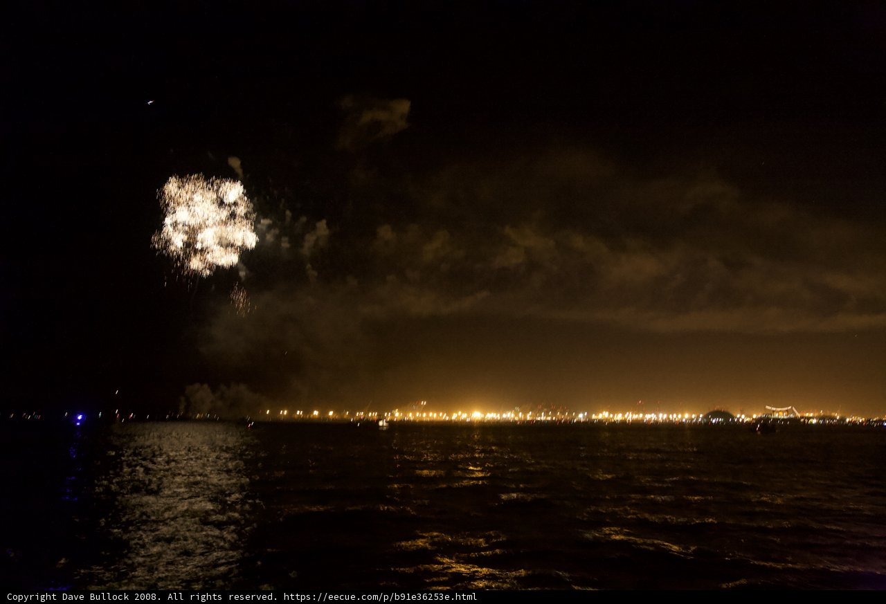 Fireworks Extravaganza over the Water