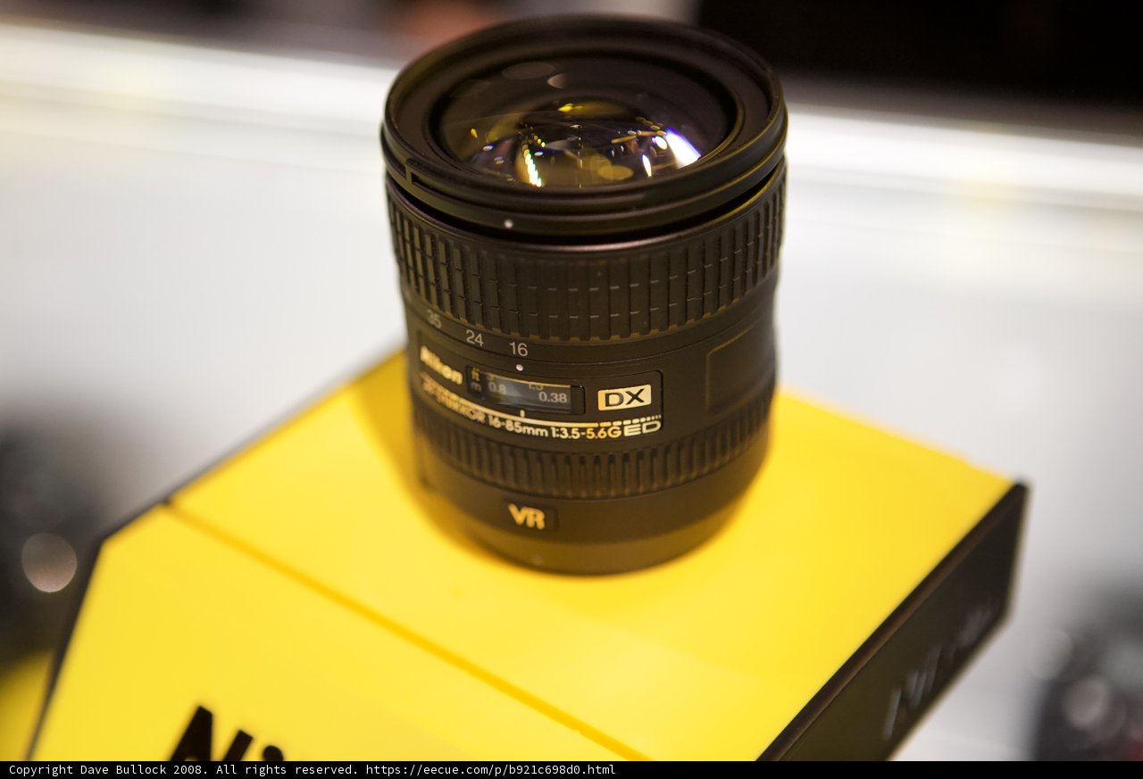 Nikon DSLR Lens in 2008 PMA Exhibition