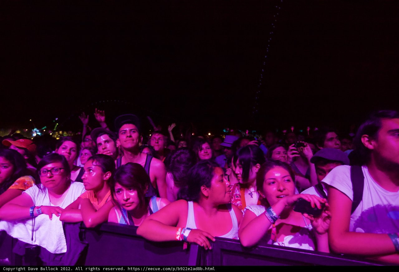 Nighttime Revelry at Coachella 2012