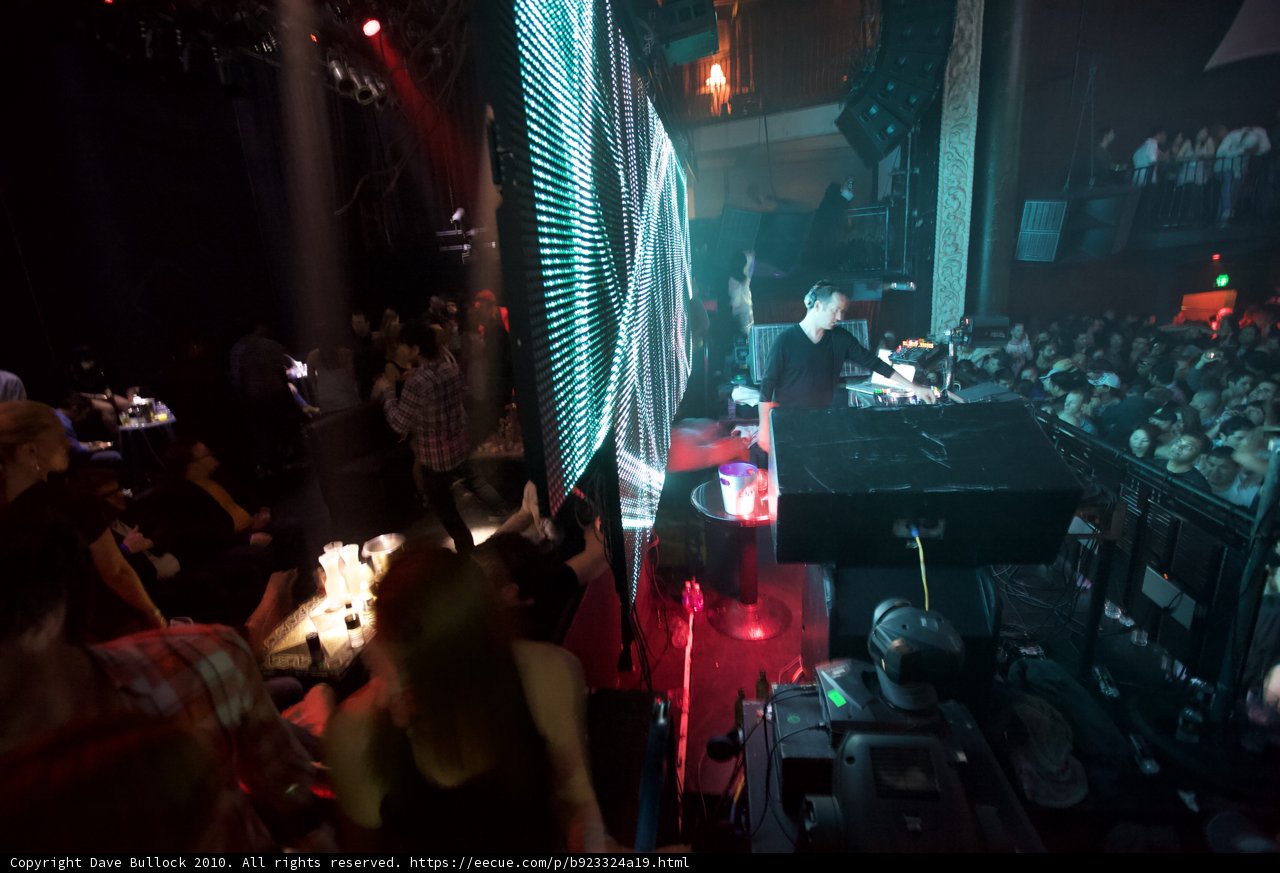 Sasha Rocks the Nightclub