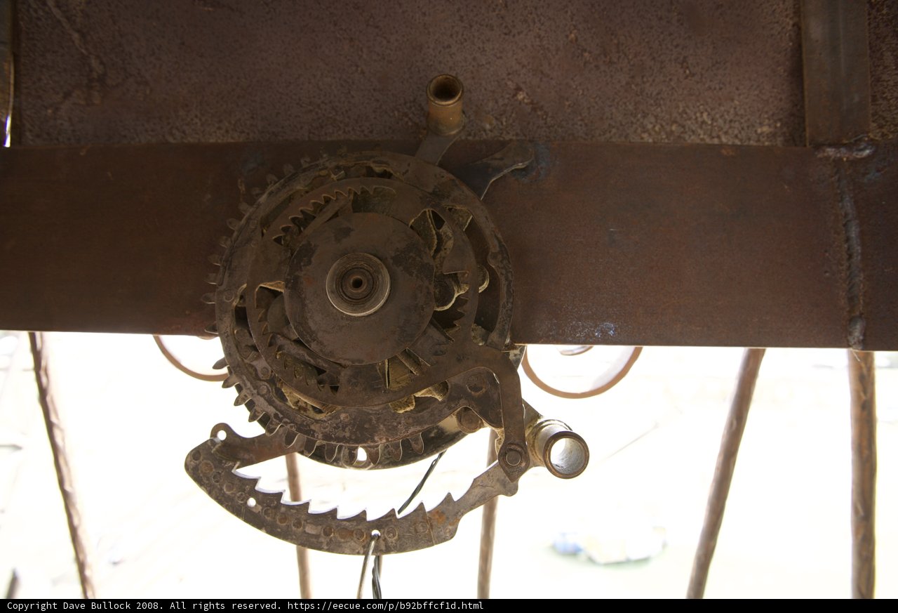 Rusty Gear and Chain