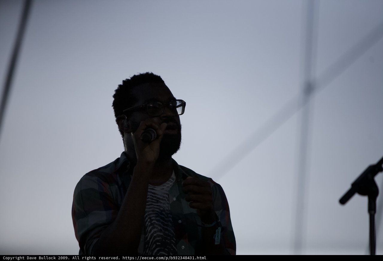 Tunde Adebimpe Belting Out the Hits