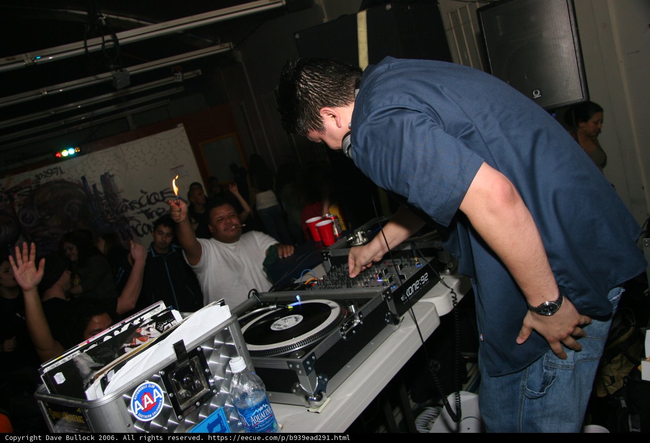 A DJ's New Year's Eve Performance