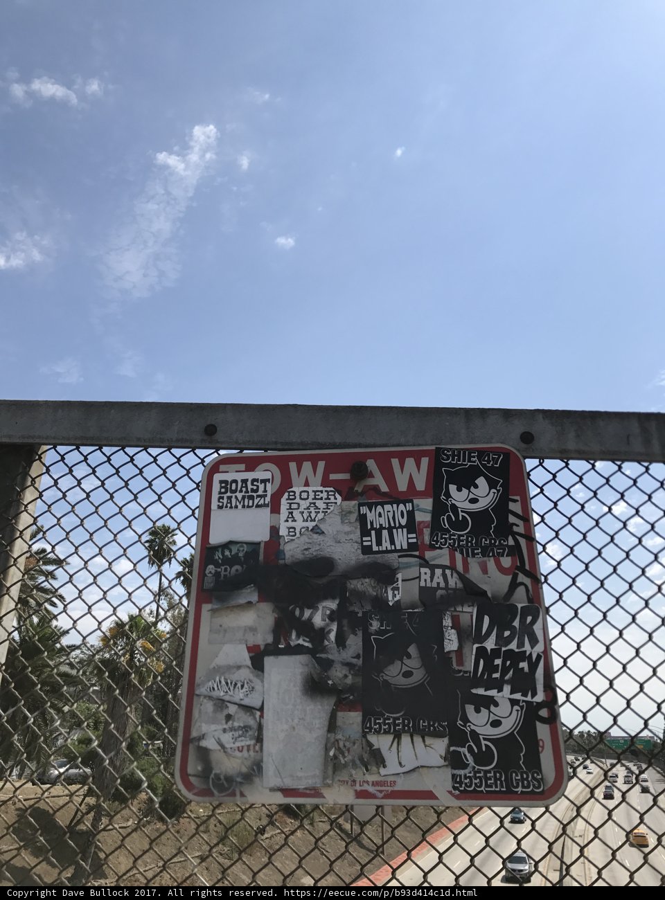 Graffiti on a Fence