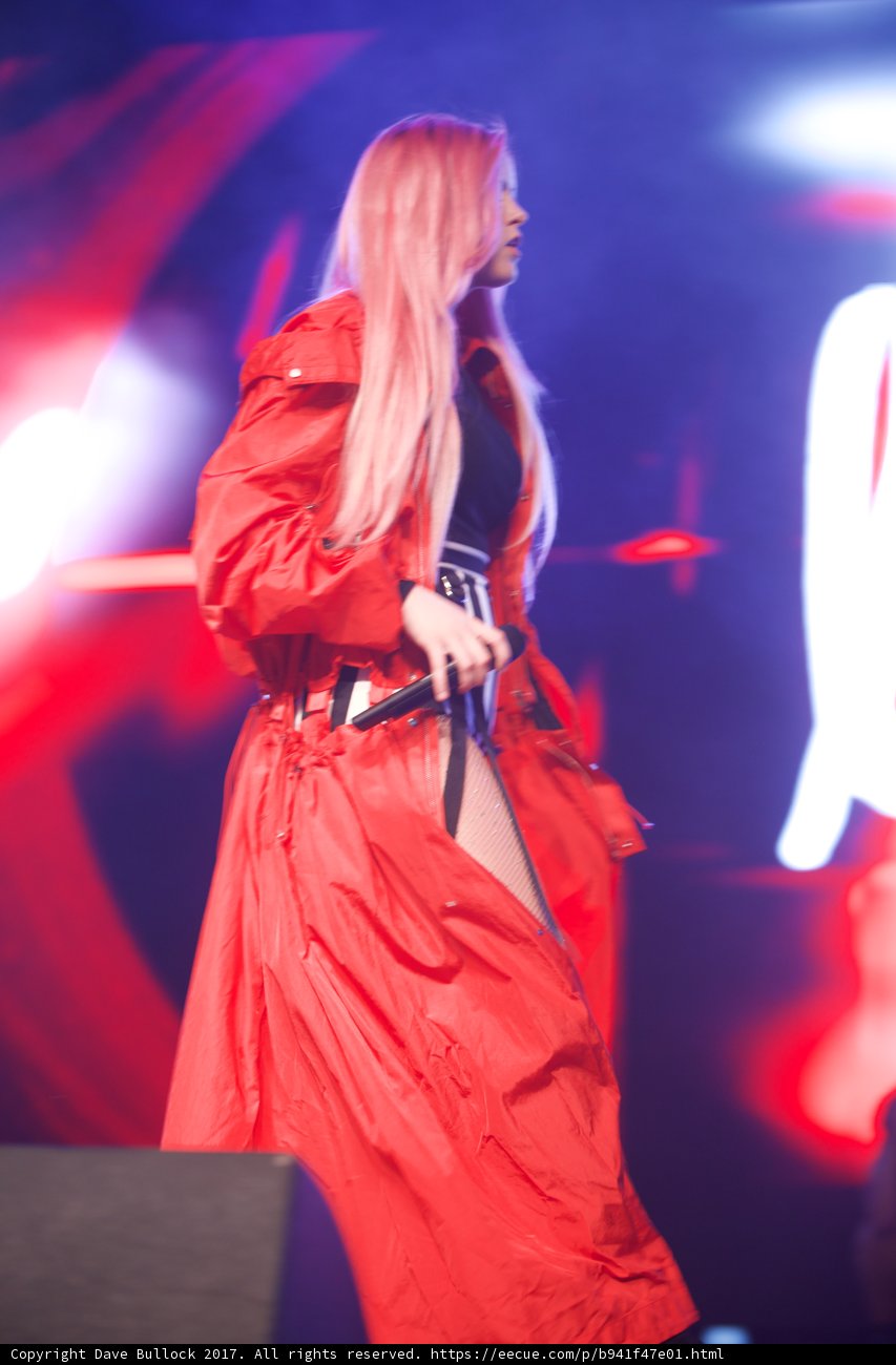 Pink-haired Performer Takes Coachella Stage