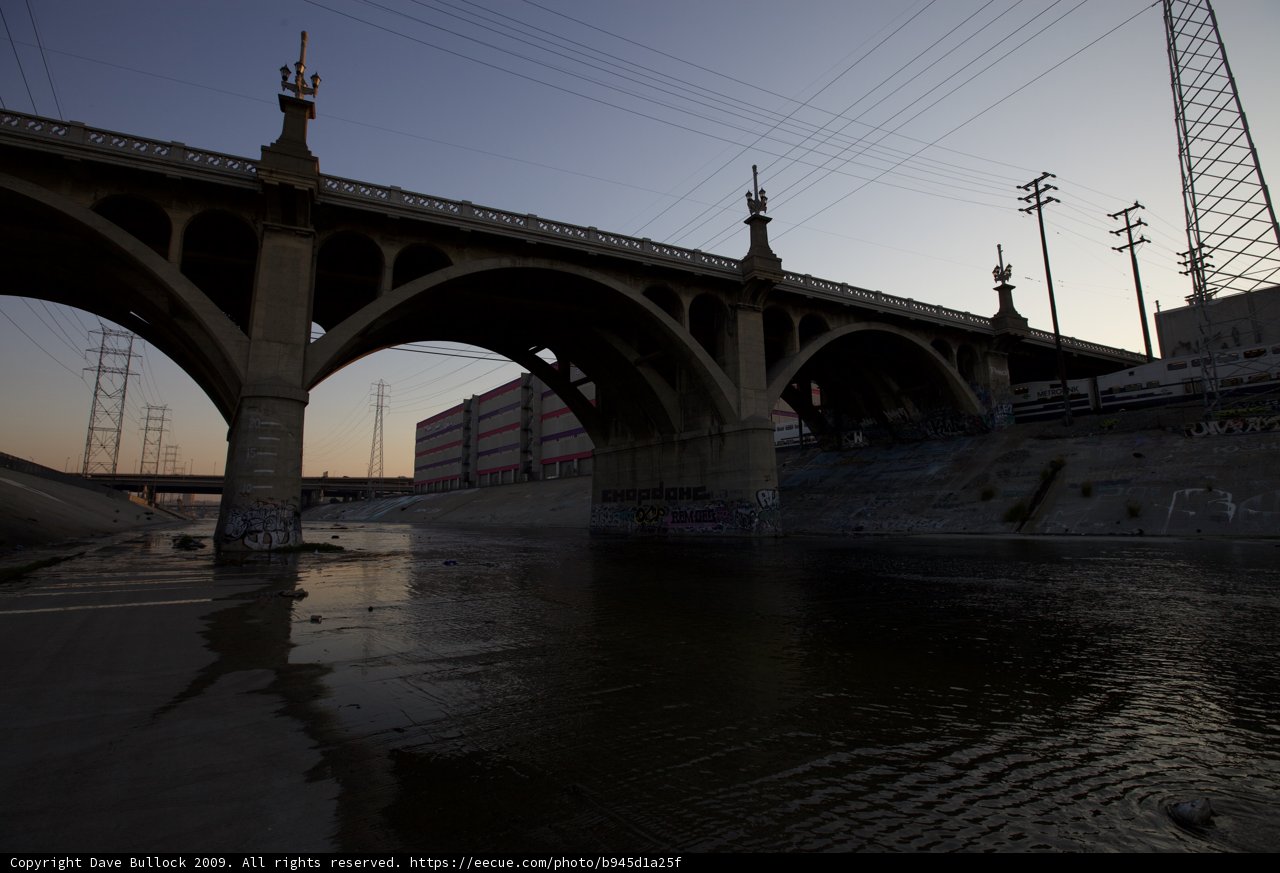 The Arch Bridge over LA River