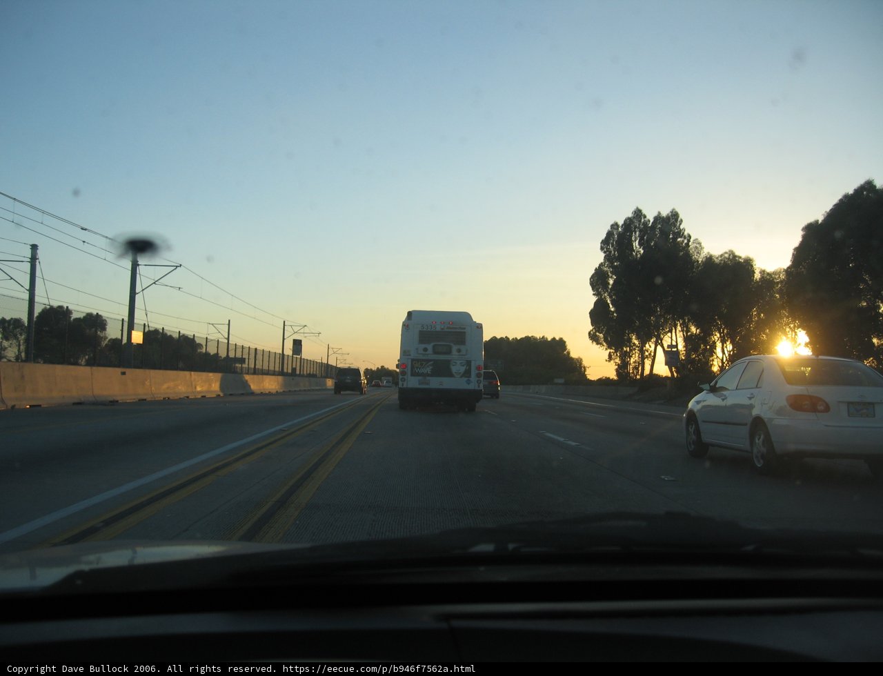 Trucking Towards the Sunset