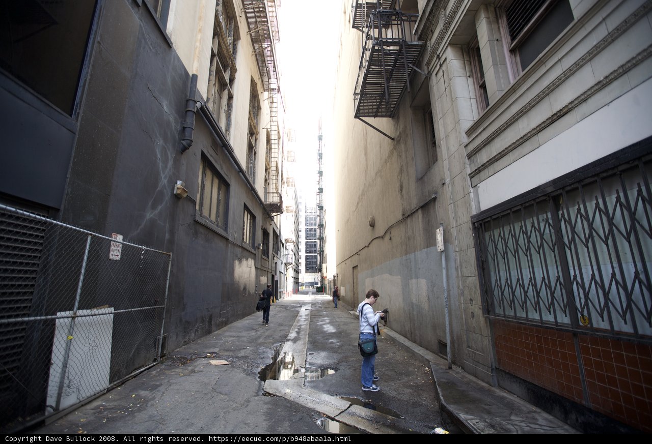 Solo Journey Through City Alleys