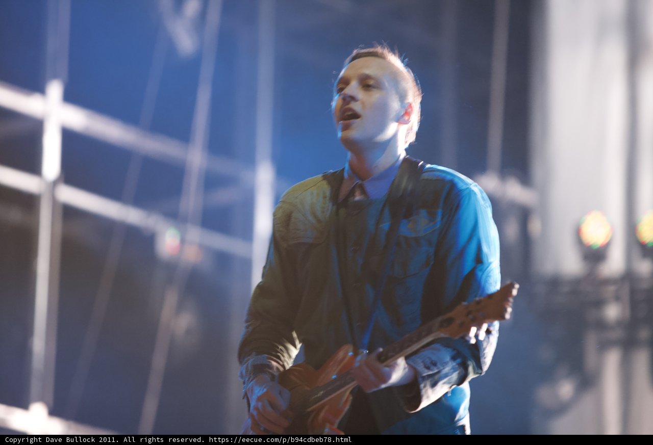 Win Butler Shreds on the Electric Guitar at Coachella 2011