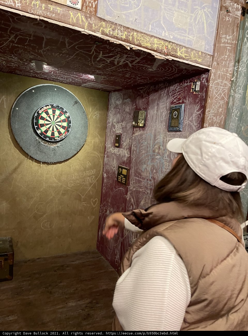 Nighttime Dart Fun in Urban San Francisco