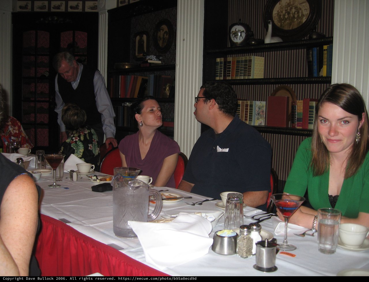 Dinner Party at Elegant Restaurant with Friends