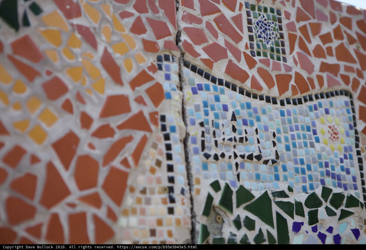 Colorful Mosaic Wall