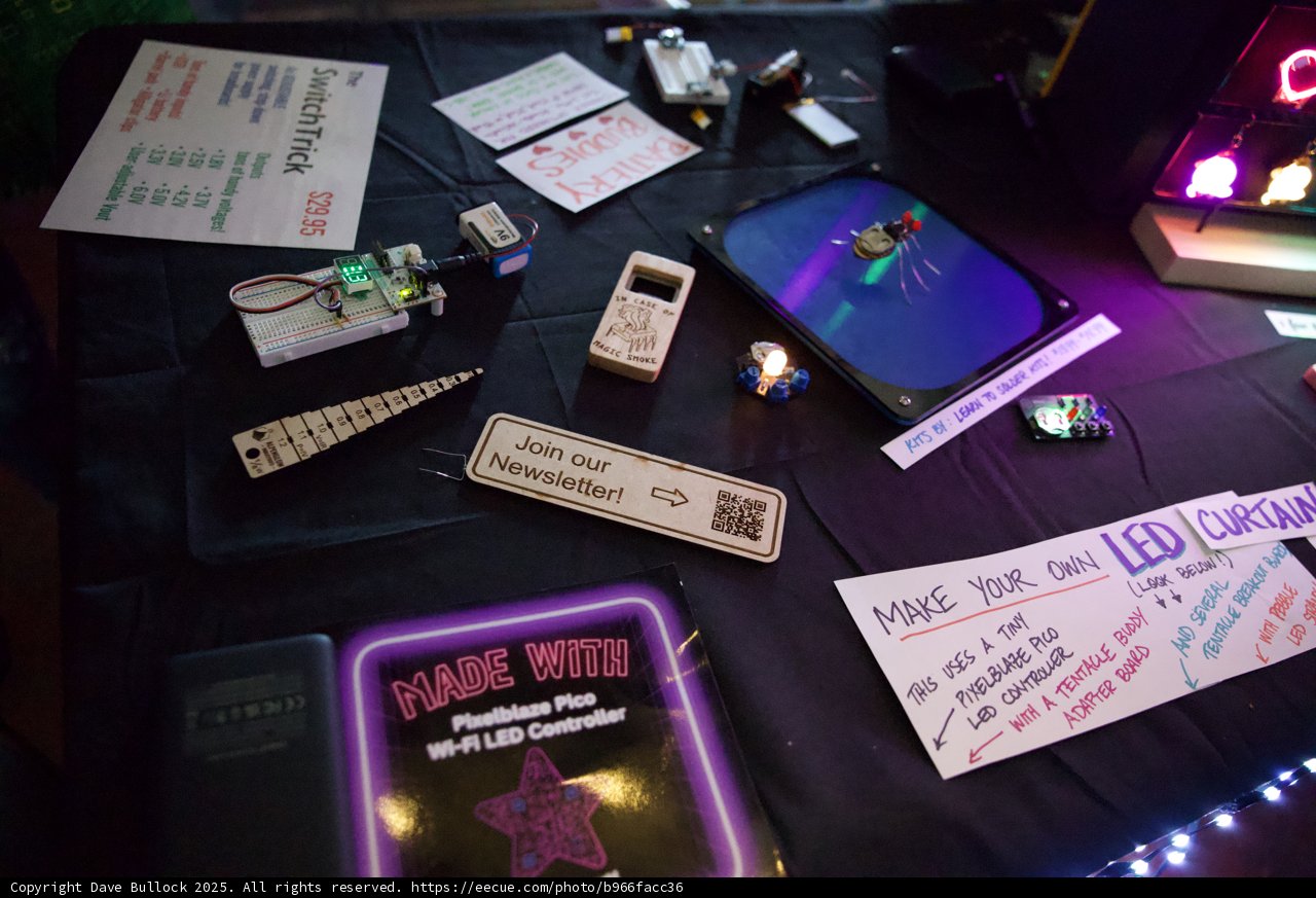 DIY Electronics at Maker Faire 2025