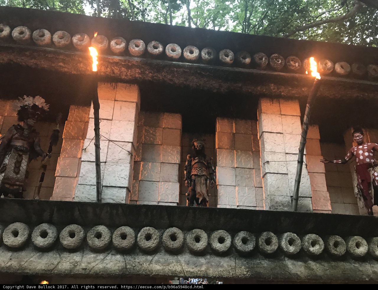 Temple of the Sun's Nighttime Magic