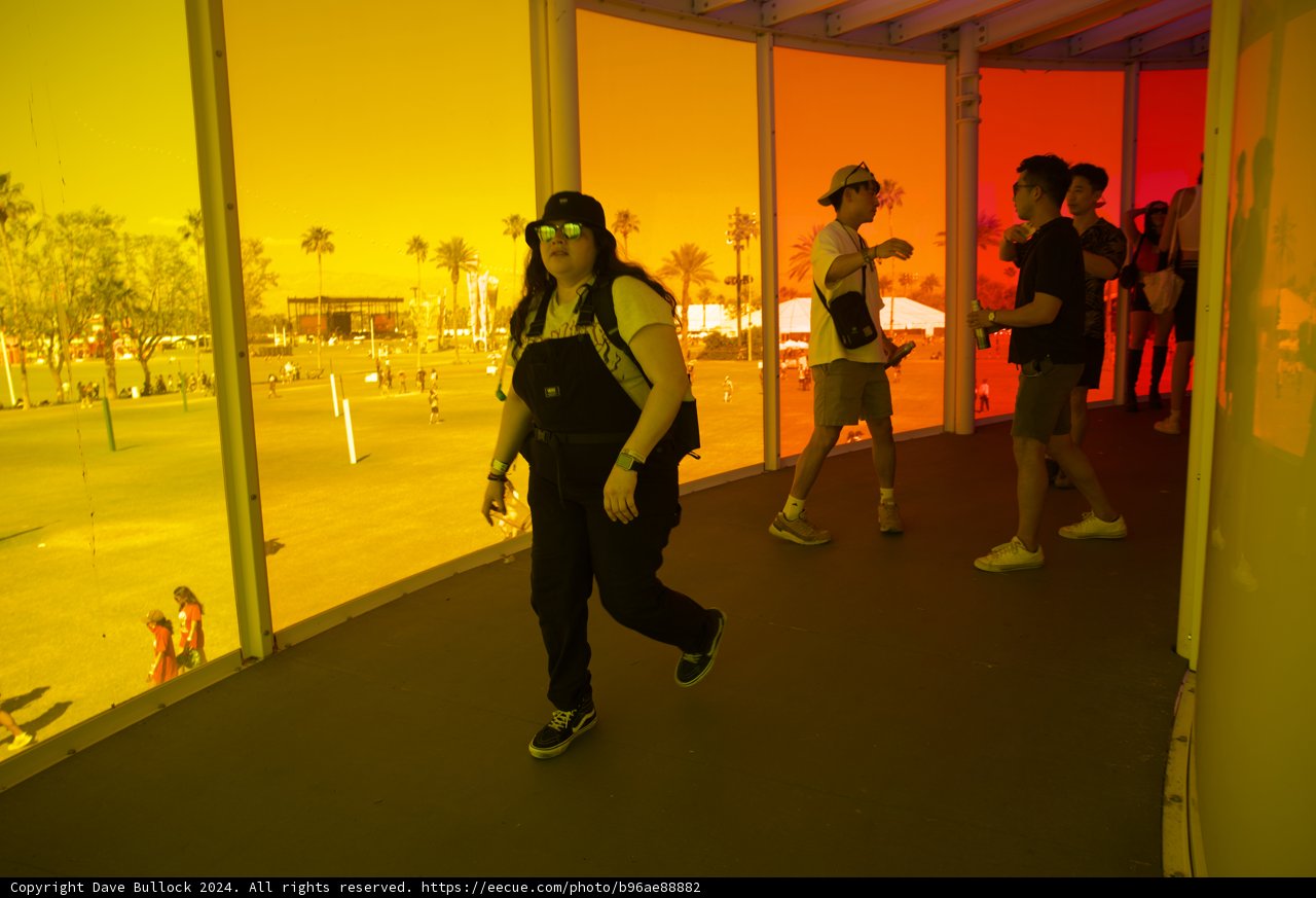 A Vibrant Moment at Coachella 2024