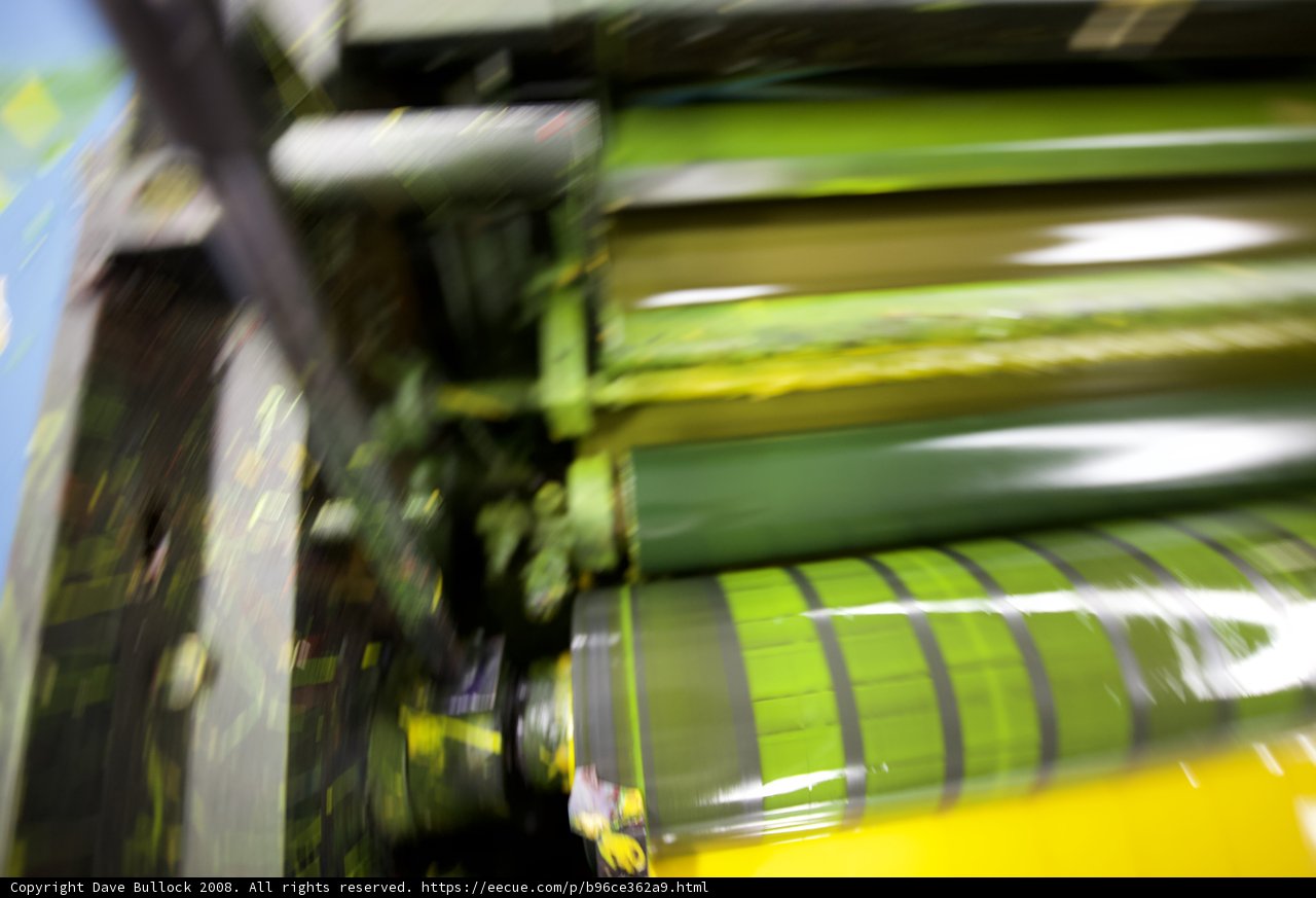 Colorful Striped Machine