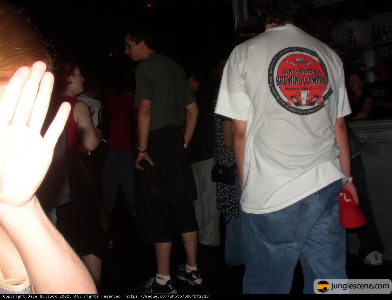 Red-Haired Woman in Nightclub