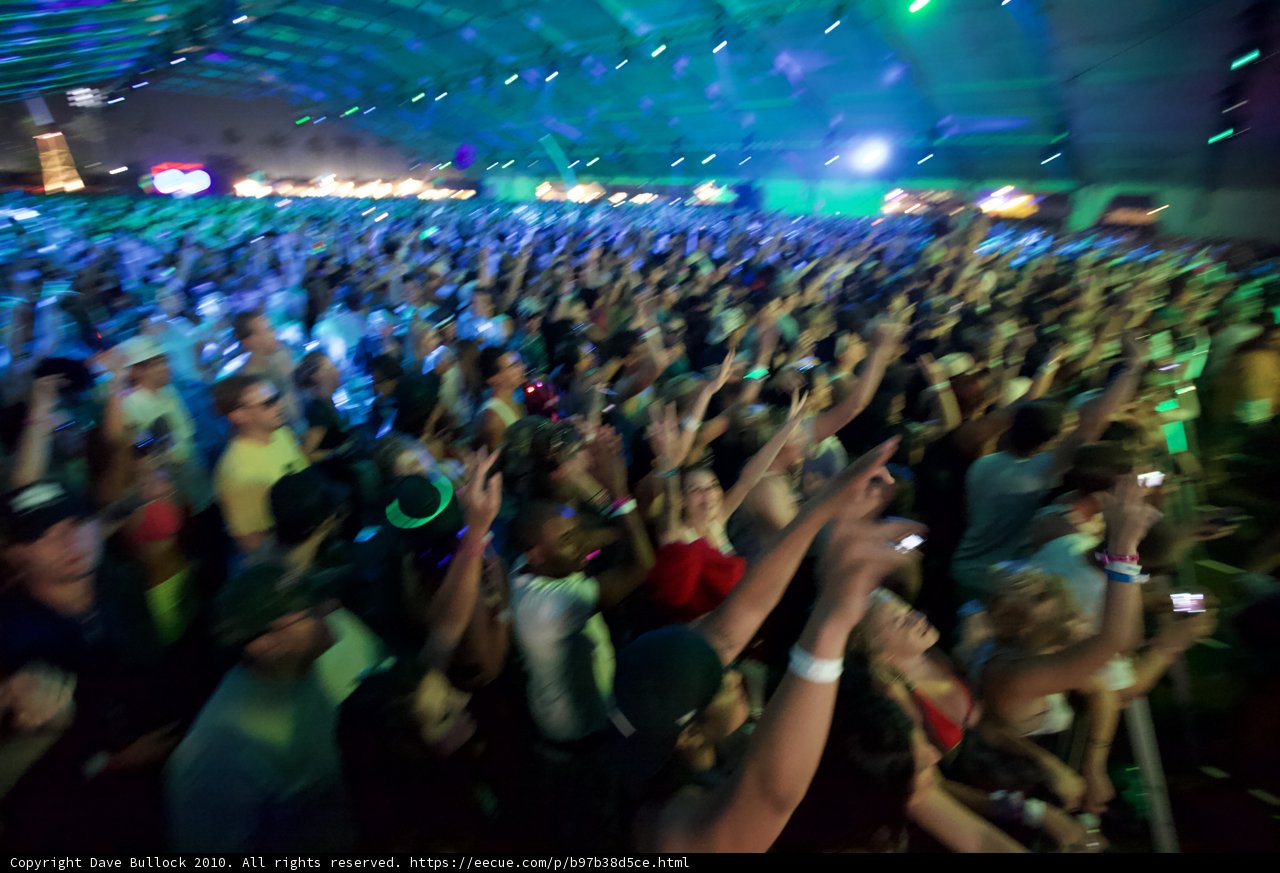 Urban Nightlife at Coachella Concert