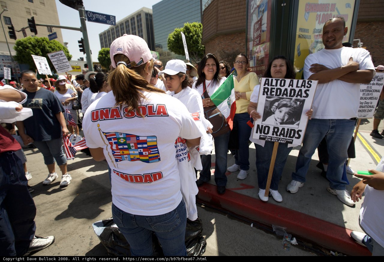 Woman joins the Mayday Rally with a Powerful Statement