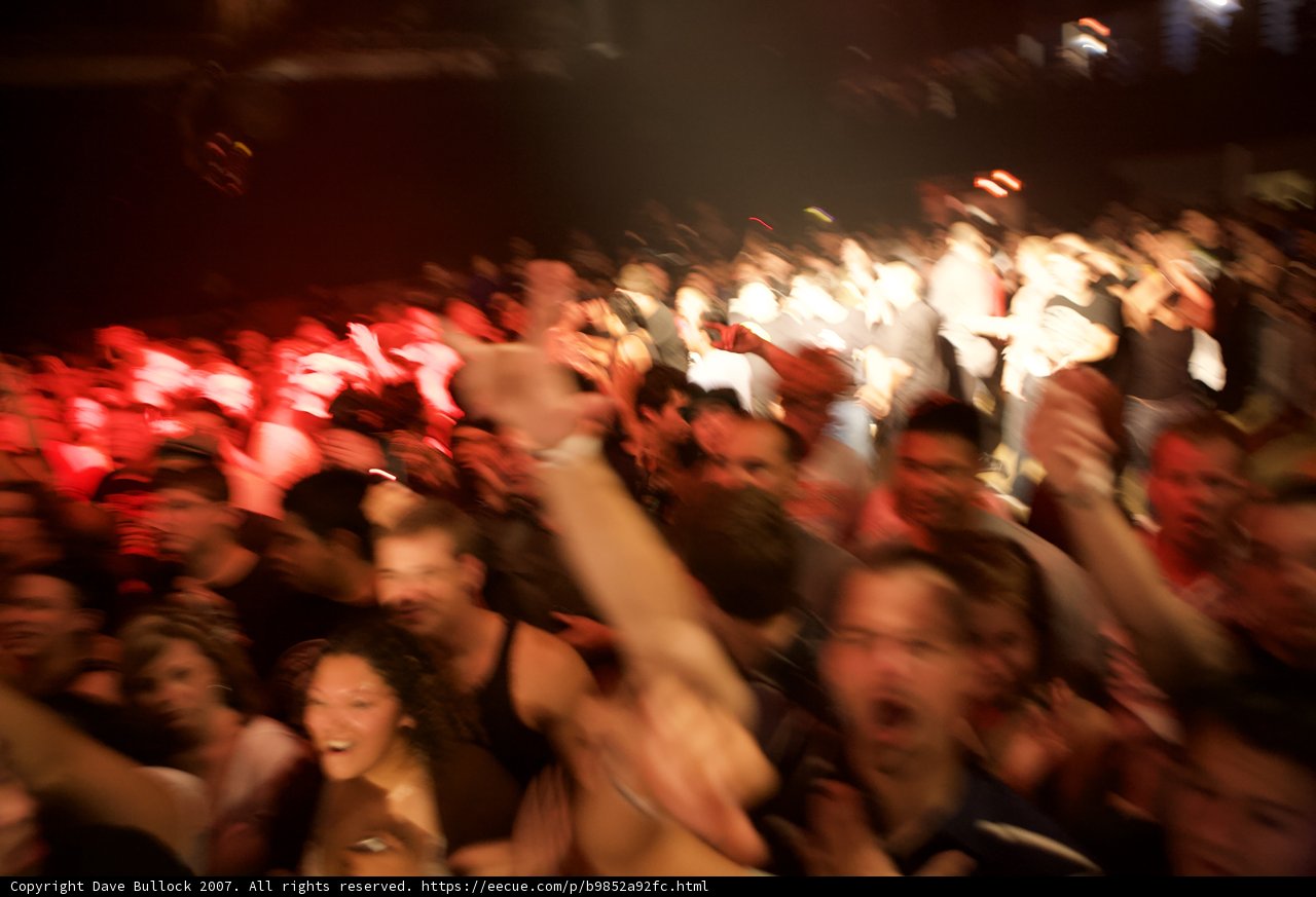 Nightclub Concert Crowd