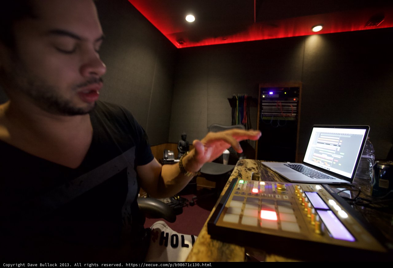 Laptop in the Studio