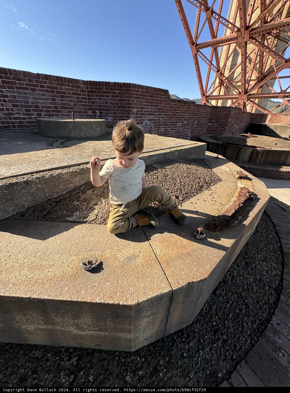 Young Explorer at Fort Point, San Francisco