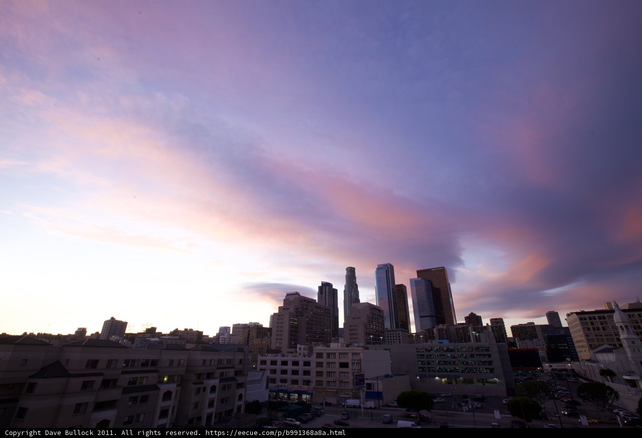 A Sunset View of the Metropolis