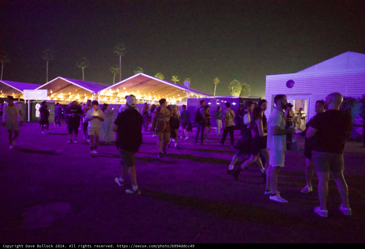 Vibrant Nightlife at Coachella 2024