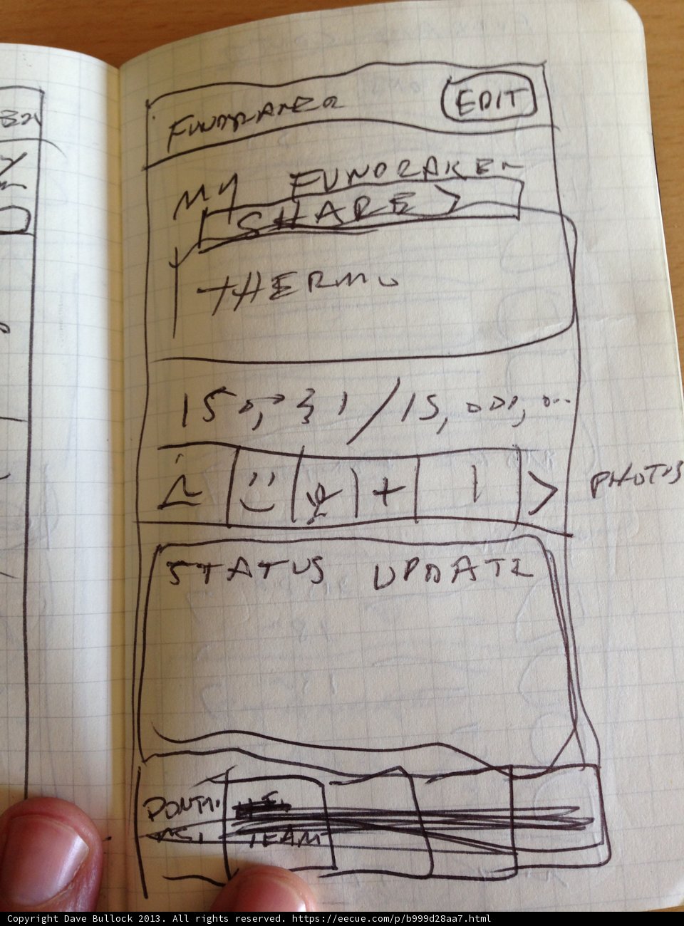 Sketching Out the Website