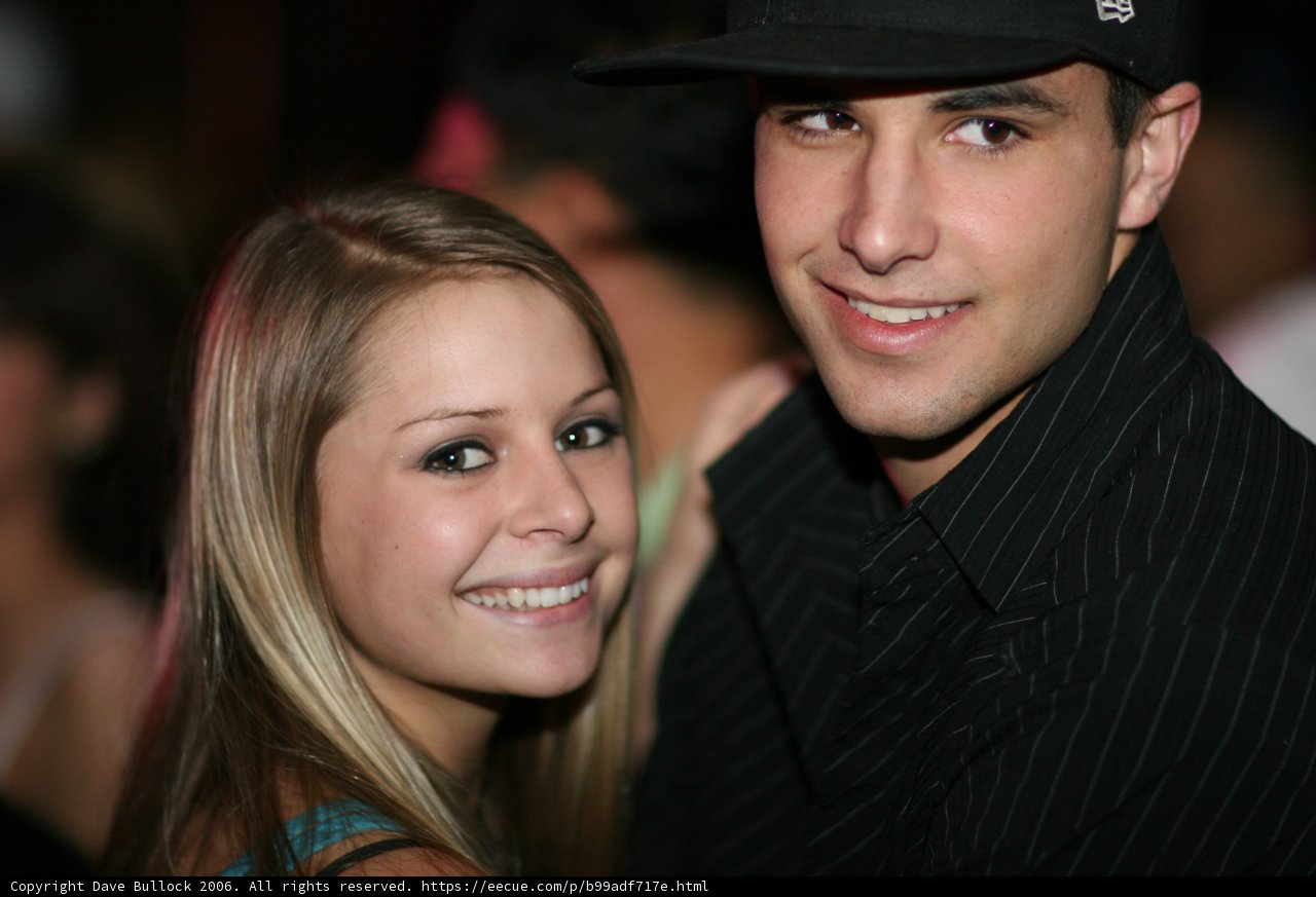 A Happy Couple in Urban Wear