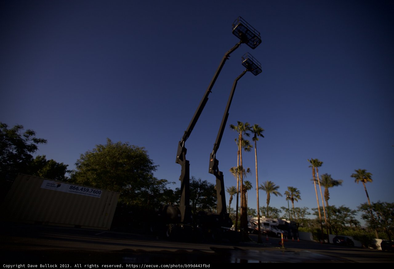The Giant Lift and Palms