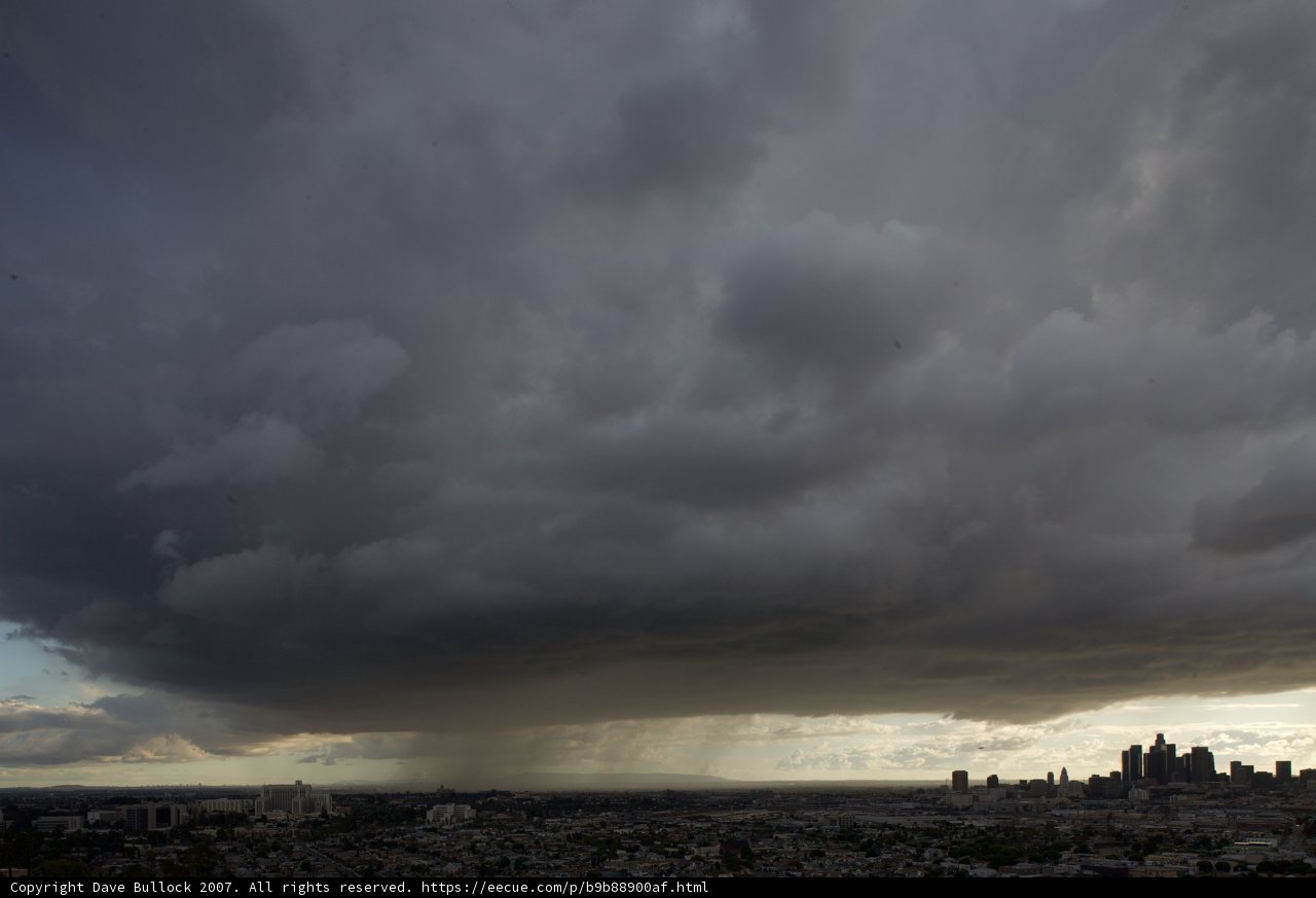 Storm Clouds Over San Francisco