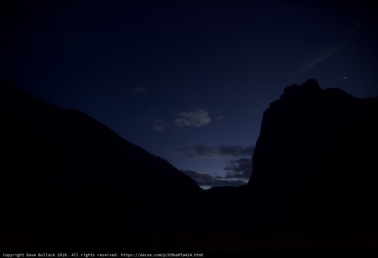 Nighttime Magic on the Mountain