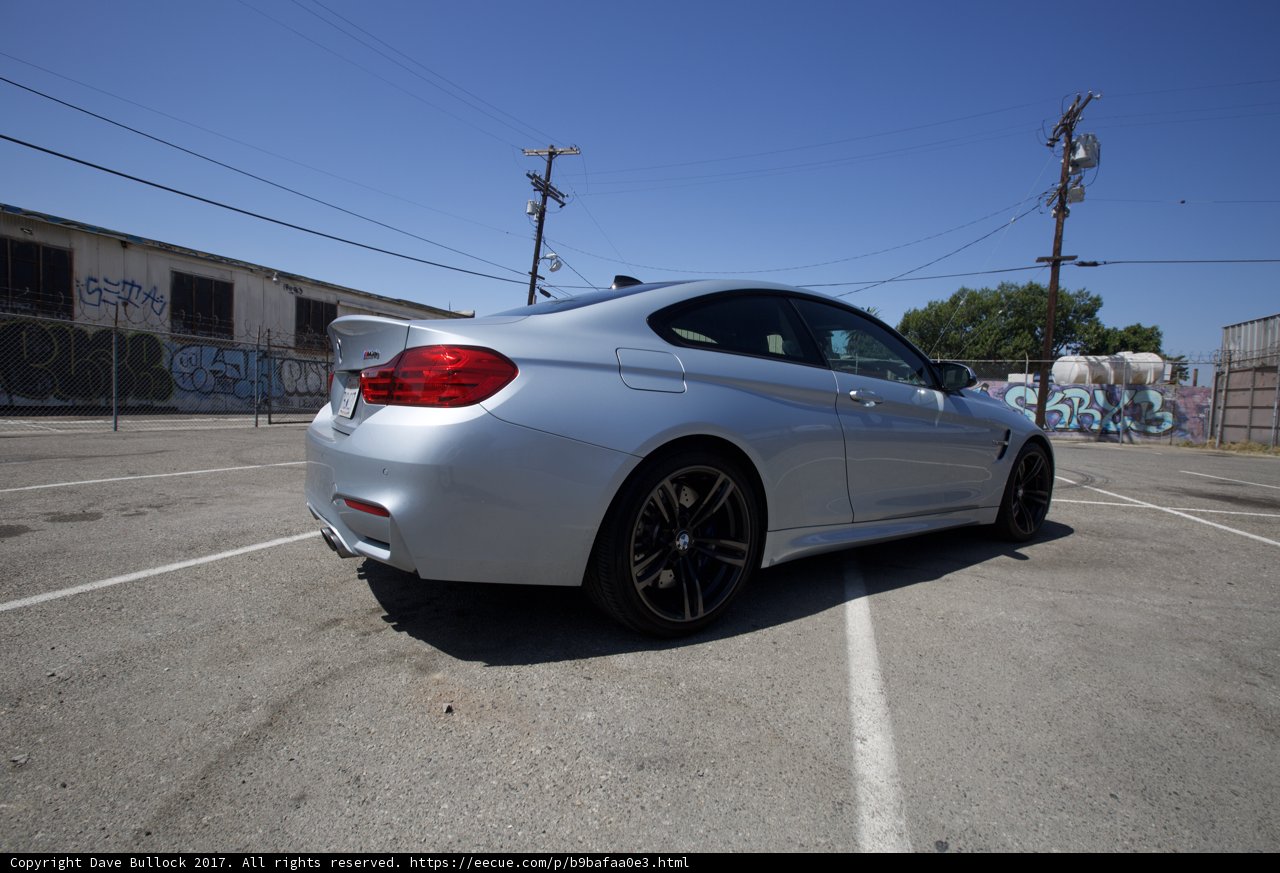 BMW M4 Coupe in a Parking Lot