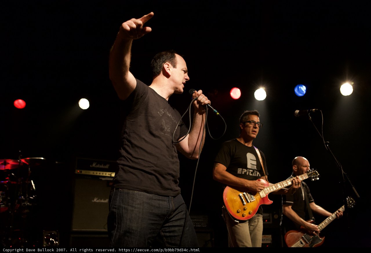Brett Gurewitz Performs at Bad Religion Glasshouse Concert 2007