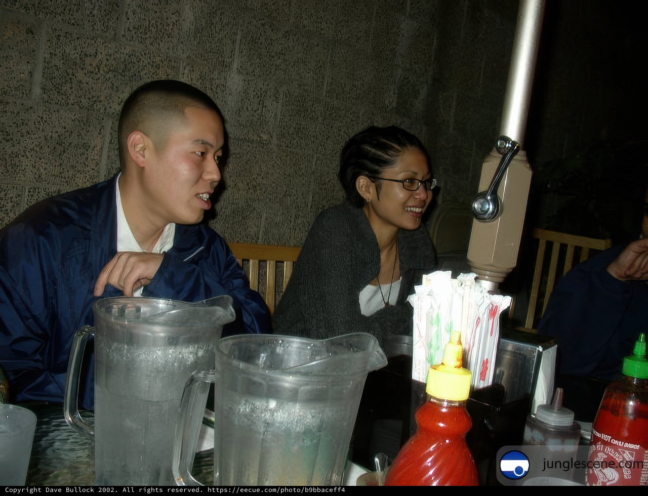 Drinks and Condiments at the Table