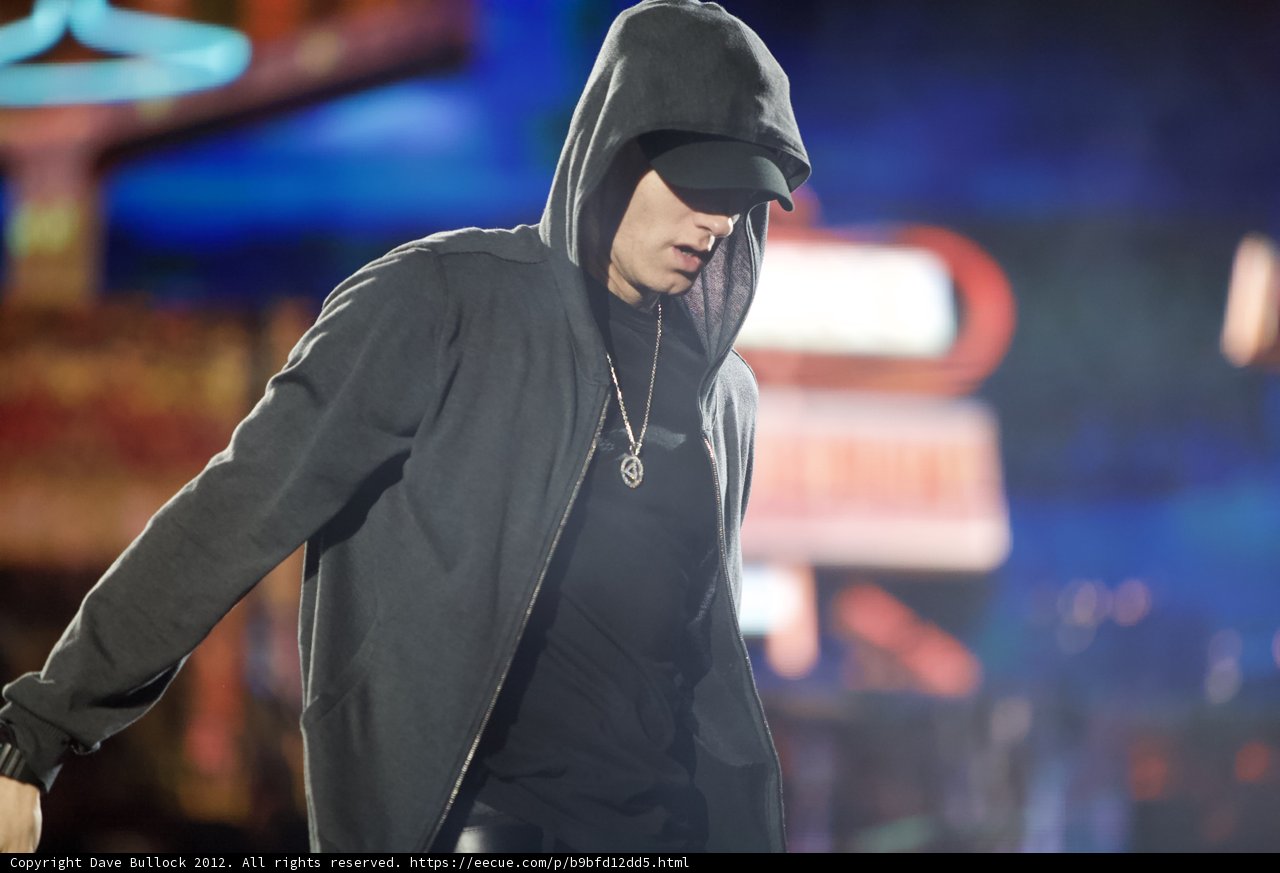 Eminem Rocks the Stage at EZoo Music Festival in Paris