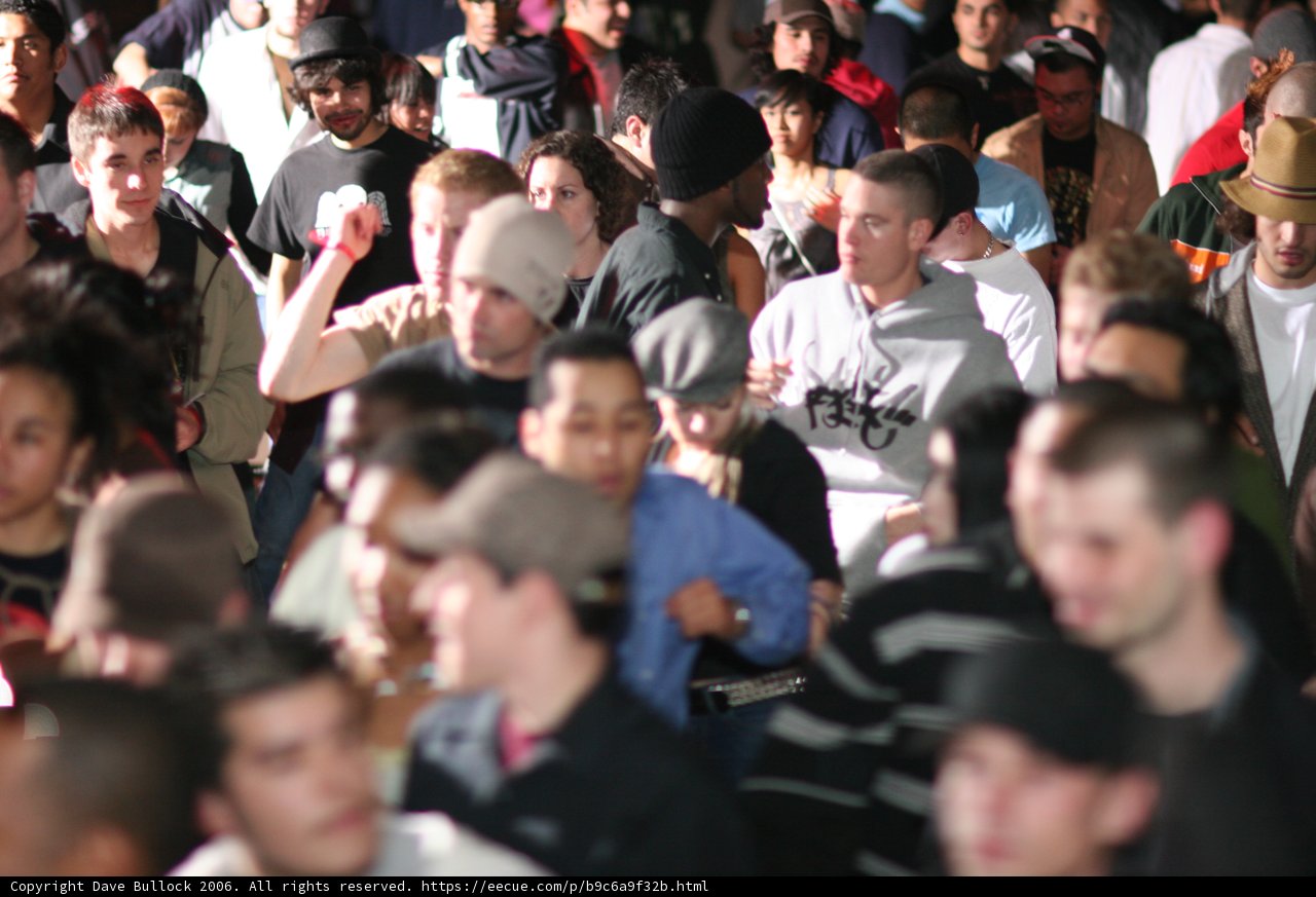 Massive Crowd at Bass Rush 4 Year Anniversary