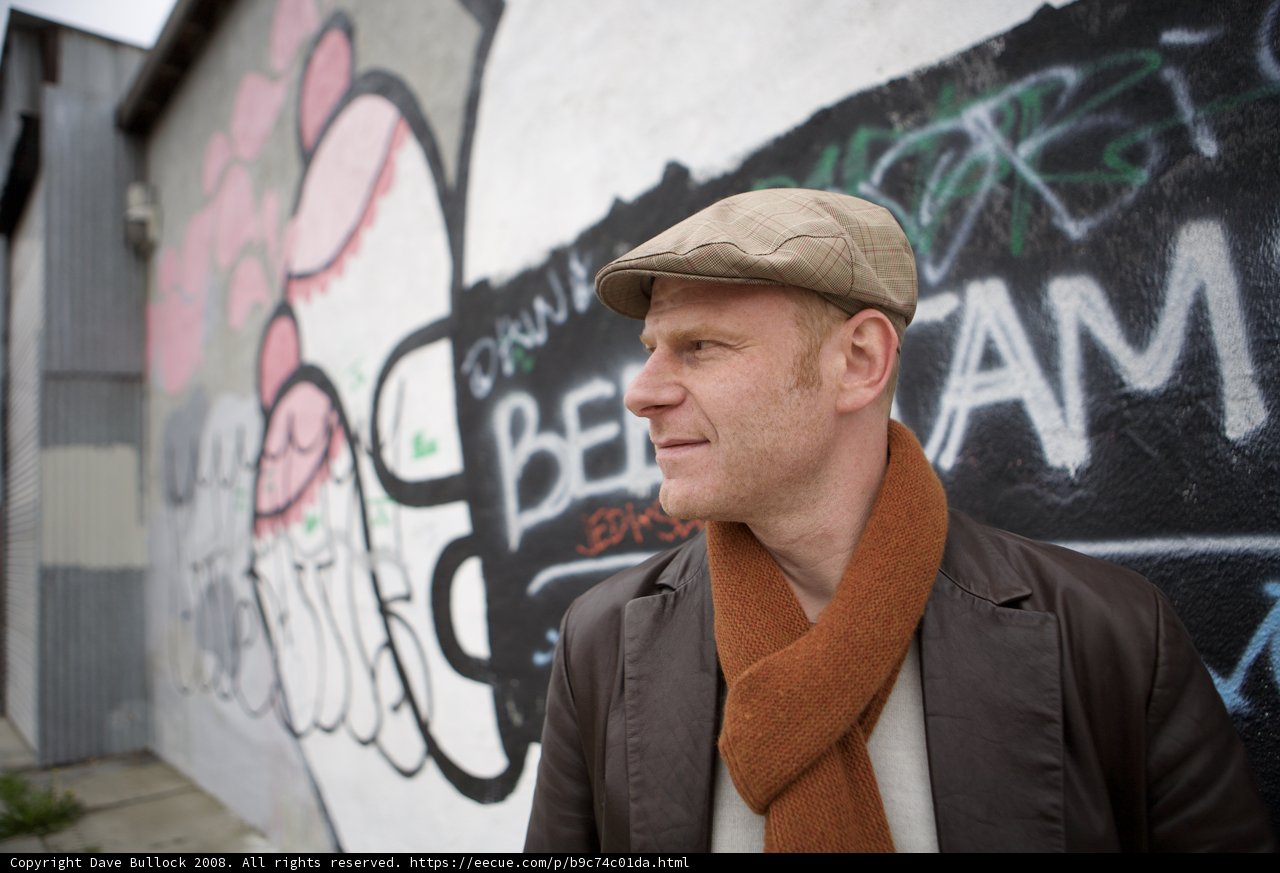 Graffiti Portrait at Berlin Wall Memorial