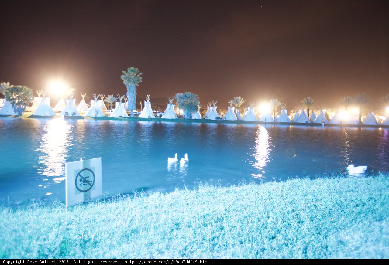 No Swimming in Coachella Lake