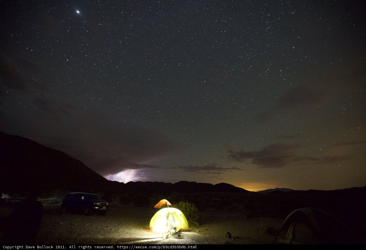 Starry Night Camping