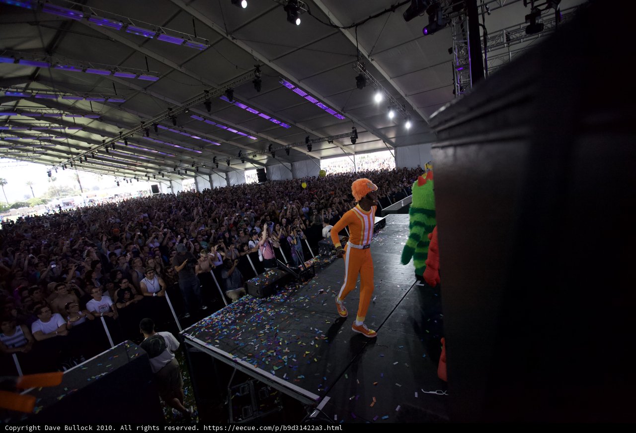 Orange Man Takes Center Stage at Coachella