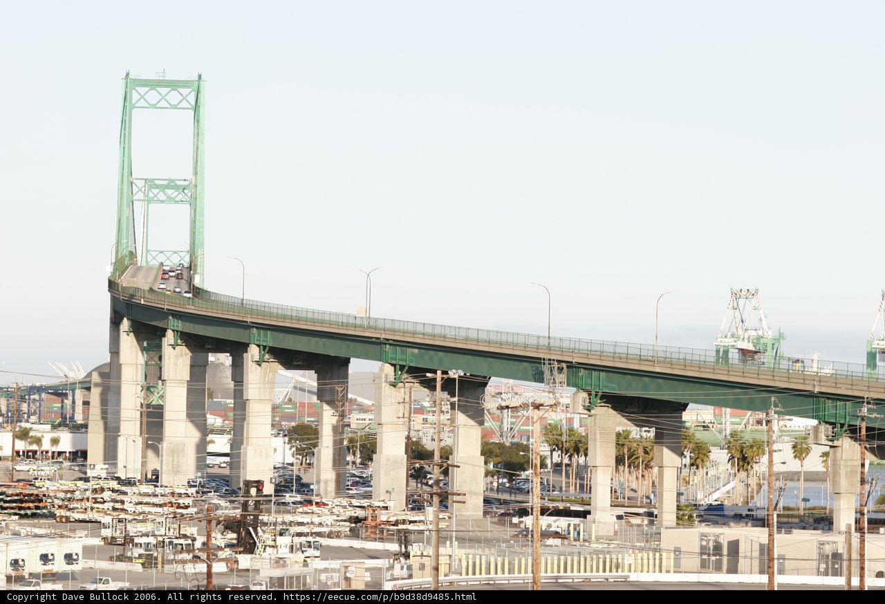 Urban Train Crossing the Metropolis Bridge