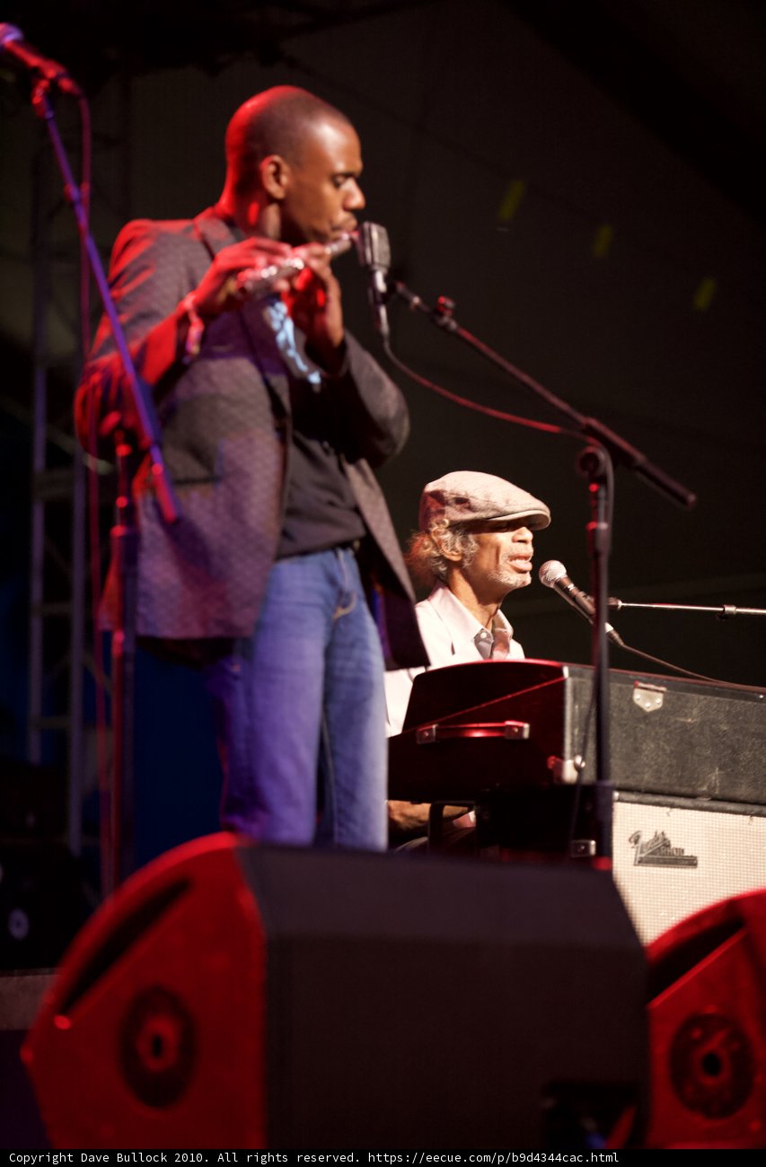 Musical duo performing at 2010 Coachella
