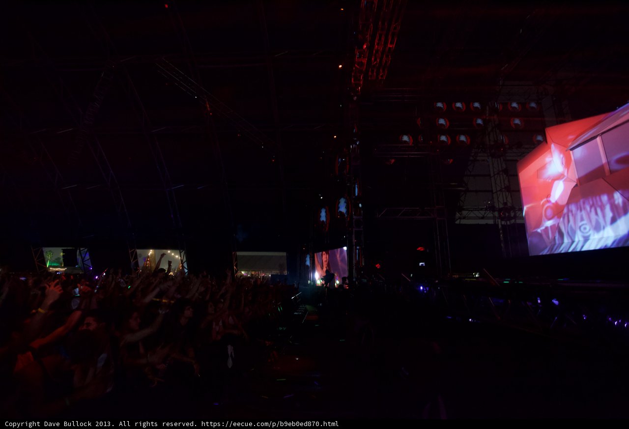 Rocking the Night Away at Coachella