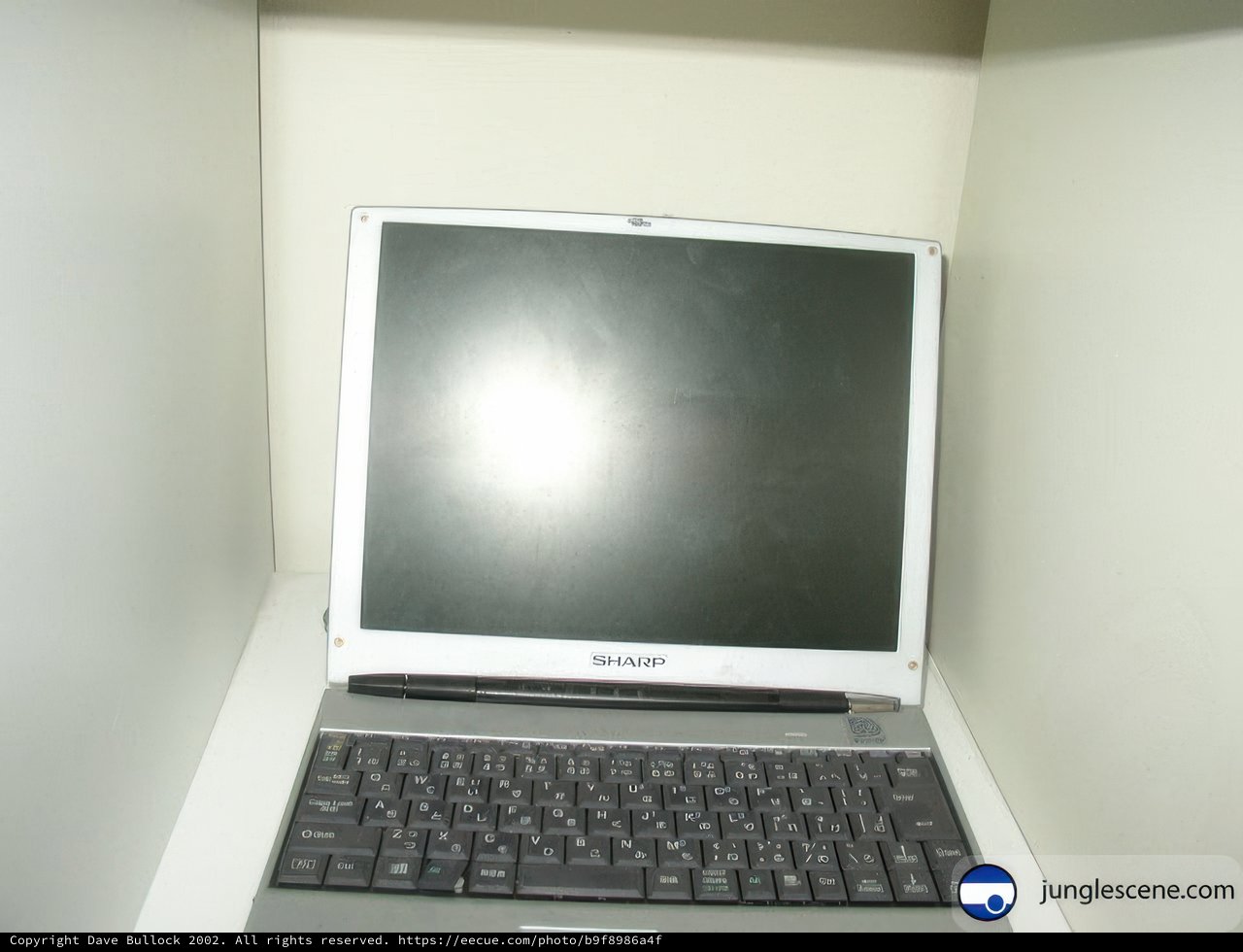 Laptop on the Desk