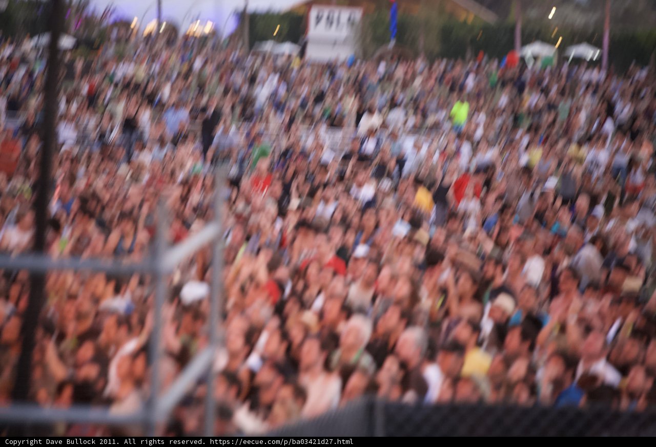 Blurry Crowd at Coachella 2011