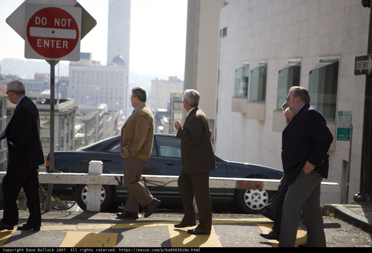 The Walking Suit Brigade