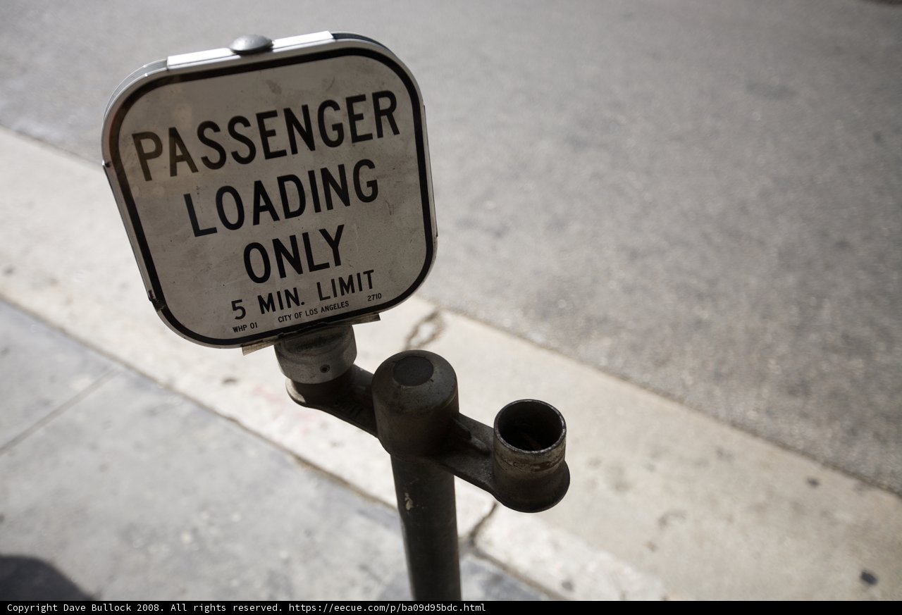 Passenger Loading Only